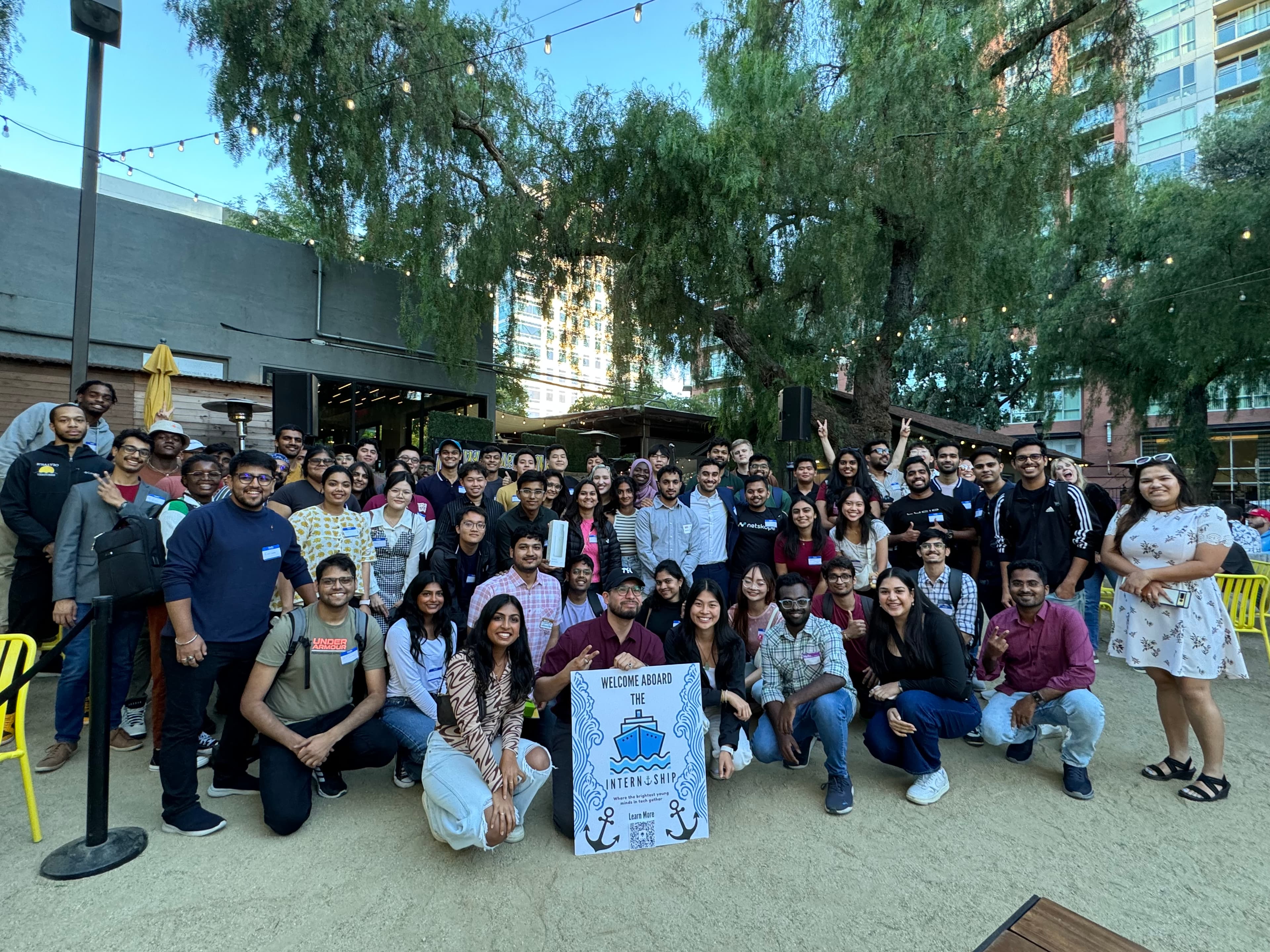 Intern Ship outdoor meetup